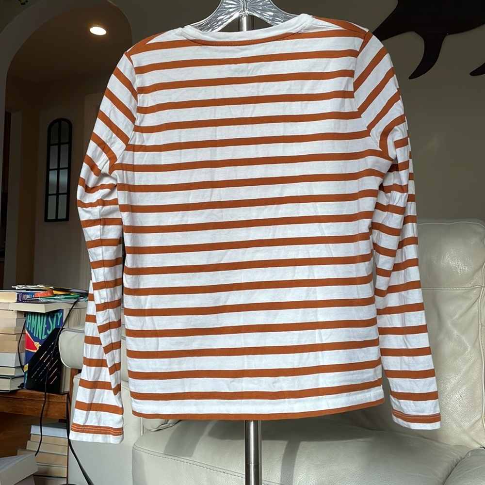 J. Crew long sleeved striped essential tee - Picture 6 of 6
